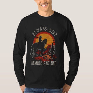 Camiseta Siempre Manténganse Humildes Y Amables Montañas Oc