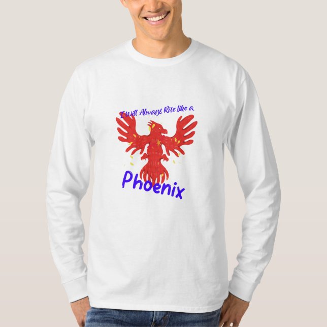 Camiseta Siempre me levantaré como un Fénix (Anverso)