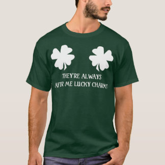 Camiseta Siempre Me Persiguen Encantos Suertudos St Patrick