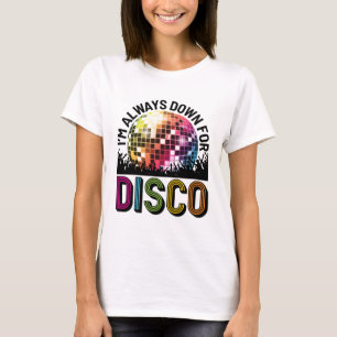 Camiseta Siempre me voy a la fiesta de la Bachelorette Disc