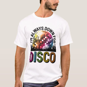Camiseta Siempre me voy a la fiesta de la Bachelorette Disc