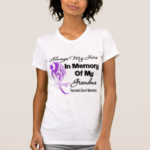 Camiseta Siempre mi héroe en la abuela de la memoria - Can