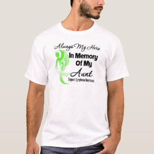 Camiseta Siempre mi héroe en la tía de la memoria - linfo