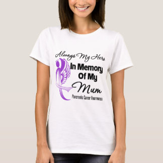 Camiseta Siempre mi héroe en Mamá de memoria - Cáncer de pá
