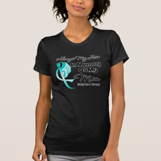 Camiseta Siempre Mi Héroe En Memoria Mamá - Cáncer De Ovari