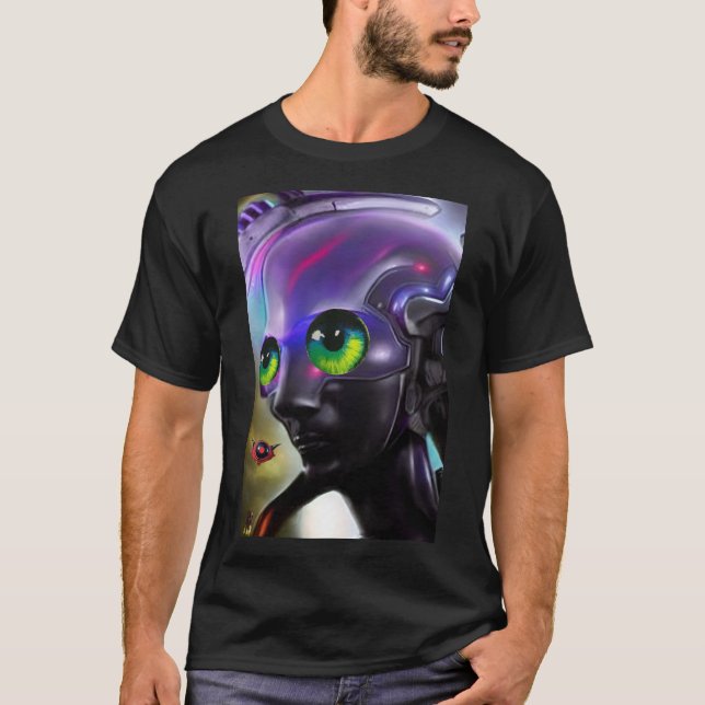 Camiseta Siempre mirando - Ken Gage Art (Anverso)