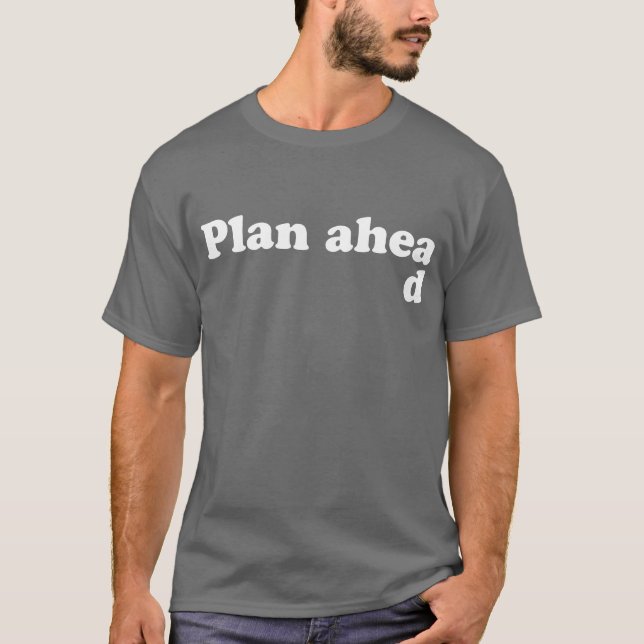 Camiseta Siempre plan a continuación (Anverso)