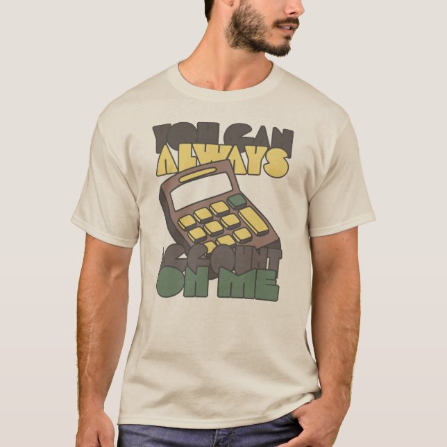 Camiseta Siempre puedes contarme - Diseño retro divertido (Anverso)