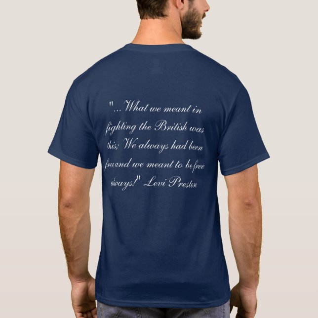 Camiseta Siempre quiso ser libre (Reverso)
