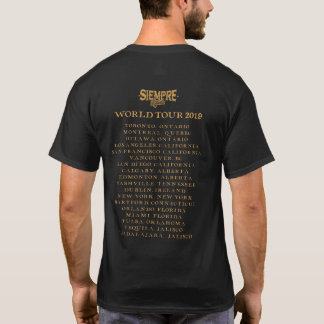 Camiseta Siempre Rock Band Tee