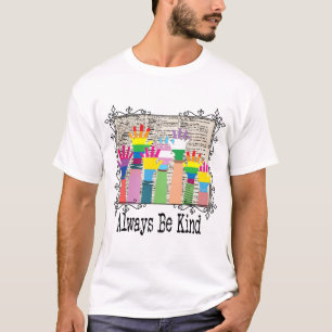 Camiseta Siempre Sé Amable - El Amor LGBTQIA Gana
