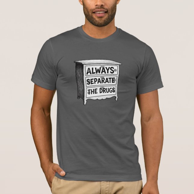Camiseta Siempre Separar las Drogas | Goonies | Mouth (Anverso)
