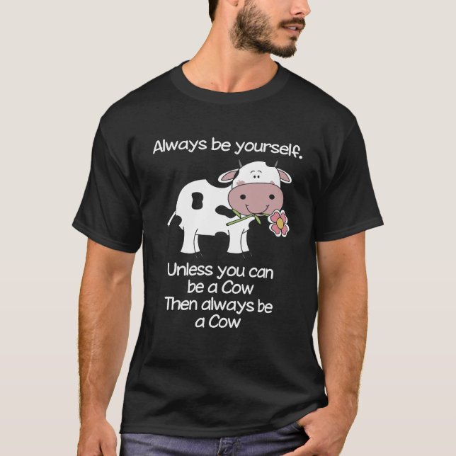 Camiseta Siempre ser una vaca (Anverso)