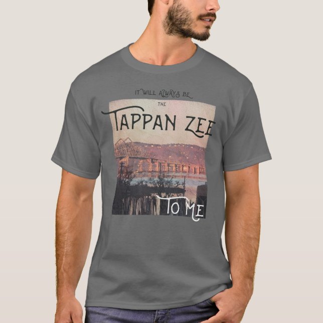 Camiseta Siempre será el Zee de Tappan para mí Oscuro (Anverso)
