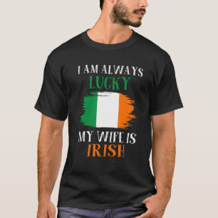 Camiseta Siempre Tengo Suerte De Que Mi Mujer Es La Familia