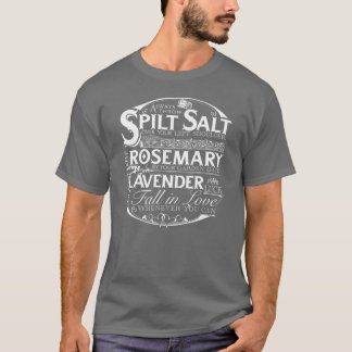 Camiseta Siempre tira el sal derramada sobre tu hombro izqu