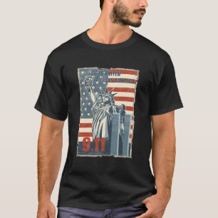 Camiseta Siempre unidos Estados Unidos nunca olvidaremos