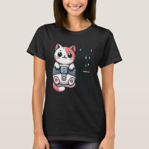Camiseta Siempre uso cinturón de seguridad dijo el gato tee