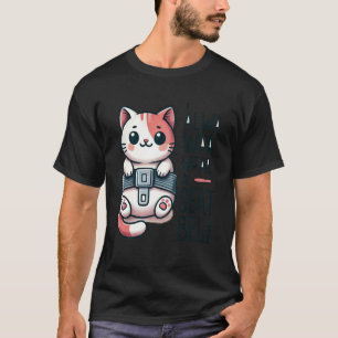 Camiseta Siempre uso cinturón de seguridad dijo el gato tee