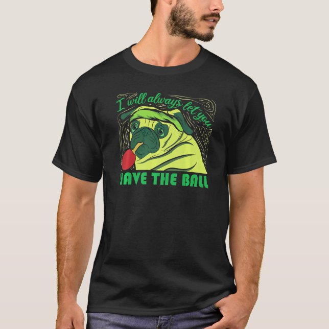 Camiseta Siempre Voy A Ball Ping Pong (Anverso)