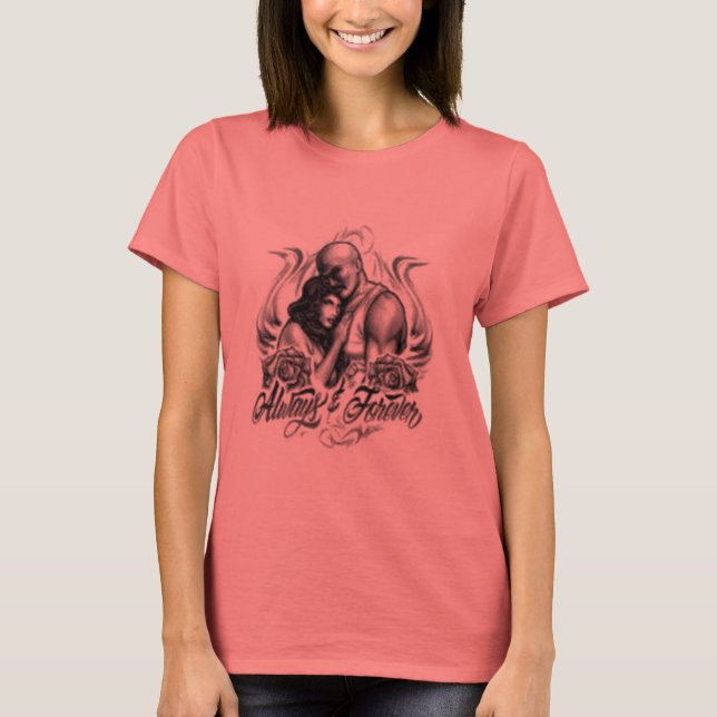 Camiseta Siempre y para siempre (Anverso)