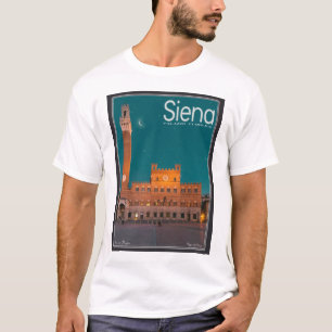 Camiseta Siena - noche de Palazzo Pubblico