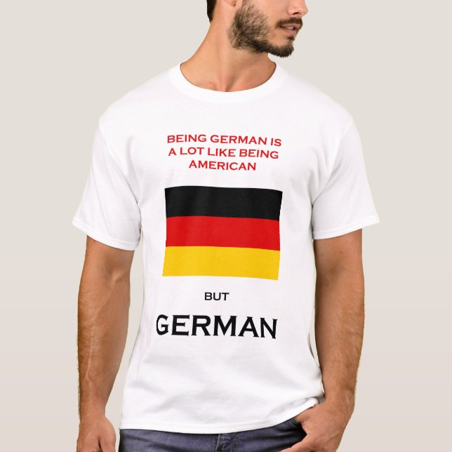 Camiseta Siendo alemán (Anverso)
