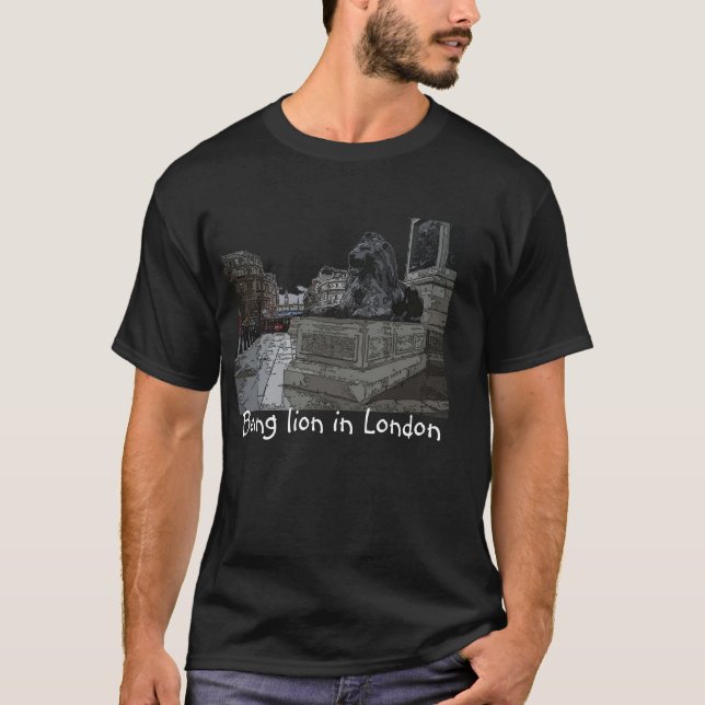 Camiseta Siendo león en Londres (Anverso)