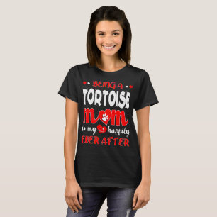 Camiseta Siendo mamá de la tortuga mi feliz siempre despu
