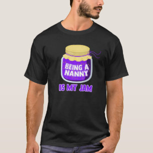Camiseta Siendo Una Mermelada De Nanny Blueberry Para Lover