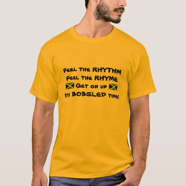 Camiseta Sienta el ritmo (Anverso)