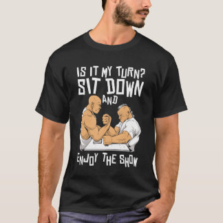 Camiseta Siéntate y disfruta del espectáculo Eerciserainer 