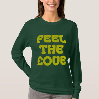 Camiseta Siente el amor de las libras - Amarillo bananero