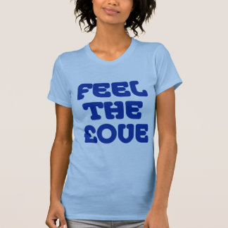 Camiseta Siente el amor de las libras - Azul marino en la o