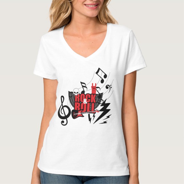 Camiseta Siente el Ruido: El Ultimo Rock & Roll (Anverso)