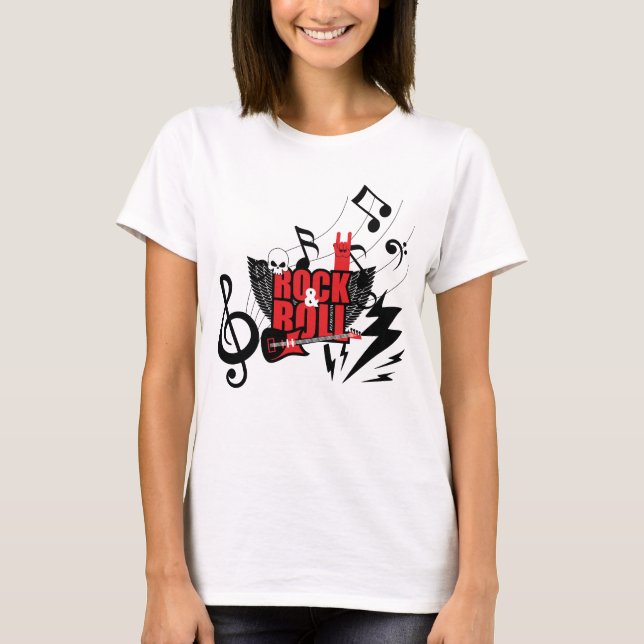 Camiseta Siente el Ruido: El Ultimo Rock & Roll (Anverso)