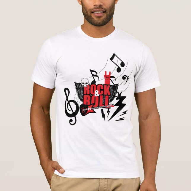 Camiseta Siente el Ruido: El Ultimo Rock & Roll (Anverso)
