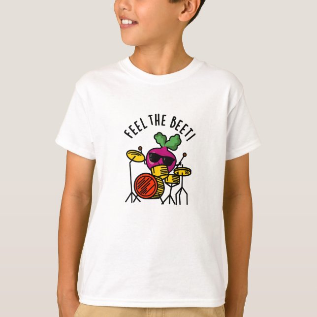 Camiseta Siente La Abeja Graciosa Veggie Pun (Anverso)