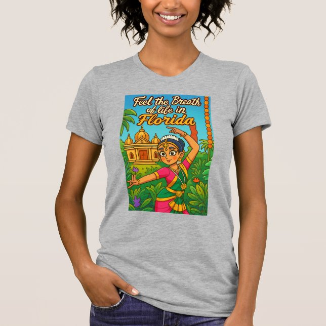 Camiseta "Siente la brisa" (Anverso)