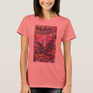 Camiseta Siente mi belleza Ángel de Cáncer Rosa