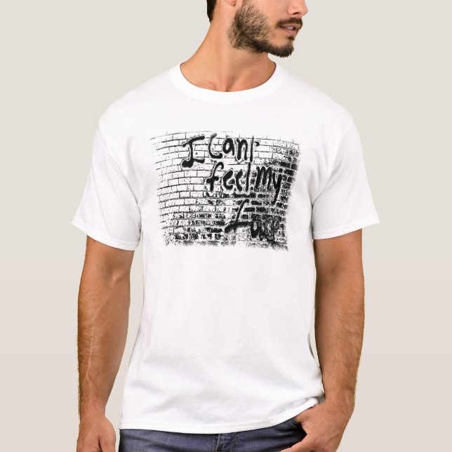 Camiseta Siente mi cara de Groovyal (Anverso)