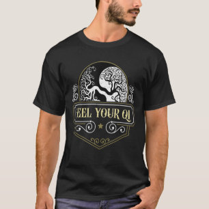 Camiseta Siente tu Qi Yin Yang Qigong Meditation Martial Ar