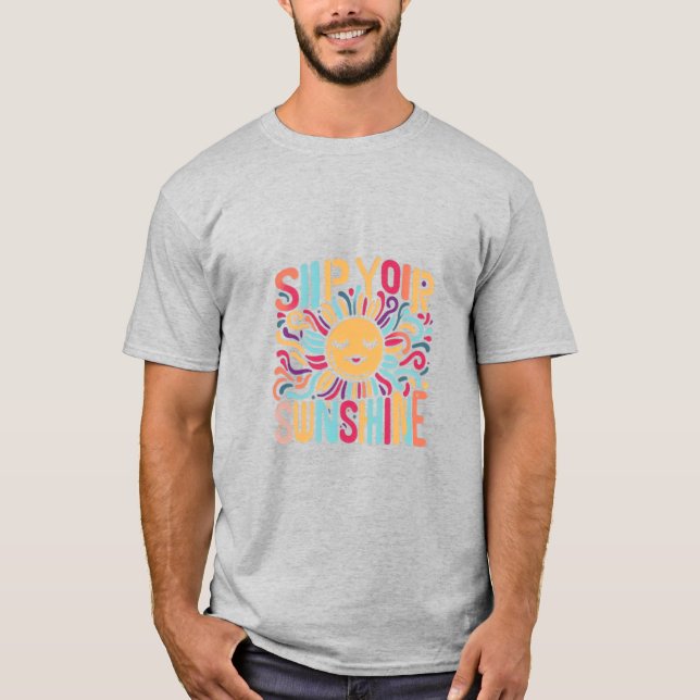 Camiseta Siéntese el sol (Anverso)