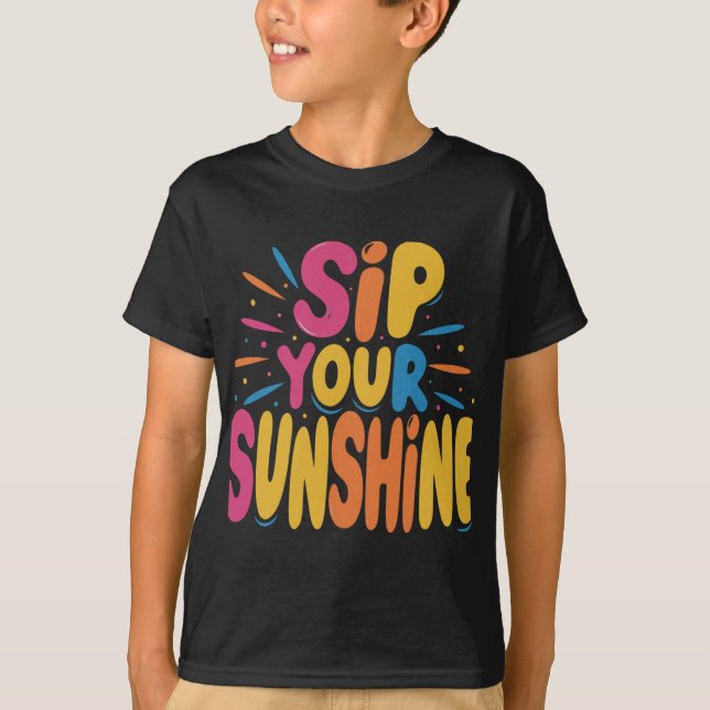 Camiseta Siéntese el sol (Anverso)