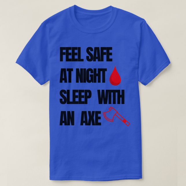 Camiseta Siéntete seguro (Diseño del anverso)