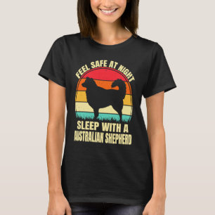 Camiseta Siéntete seguro de dormir por la noche con un jequ