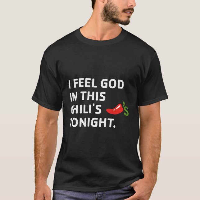 Camiseta Siento A Dios En Esta Noche De Chile (Anverso)
