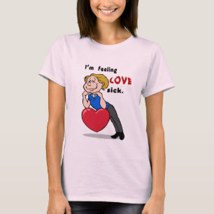 Camiseta Siento amor por las camisas enfermas