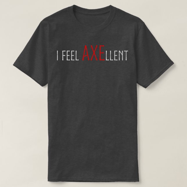 Camiseta Siento AXEllent (Diseño del anverso)