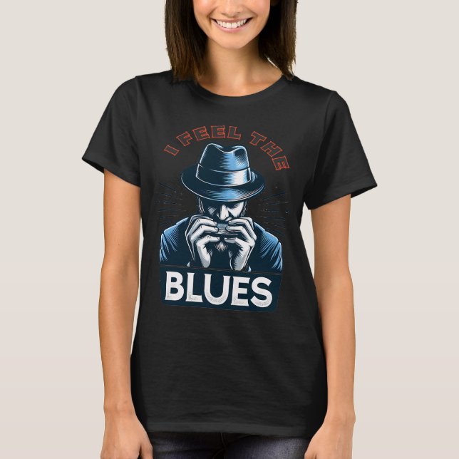 Camiseta Siento el Blues (Anverso)